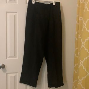 Mens Black dress pants by TRUST Pour Homme size W38/L30  100% Polyester